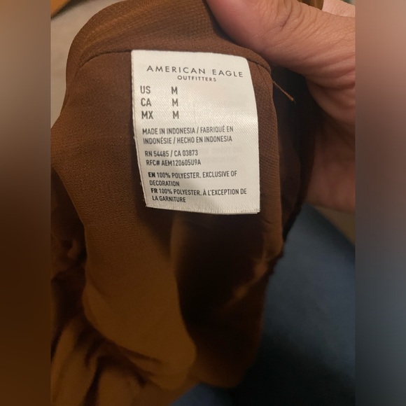 Brown Lace Tank Top - Picture 5 of 5